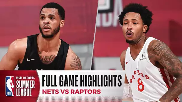 NETS at RAPTORS | NBA SUMMER LEAGUE | FULL GAME HIGHLIGHTS