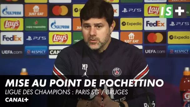 Pochettino : "Je sens le soutien de mes joueurs"