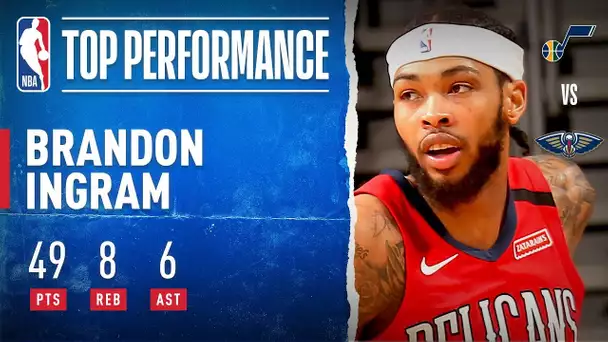 Brandon Ingram Drops CAREER-HIGH 49 PTS!