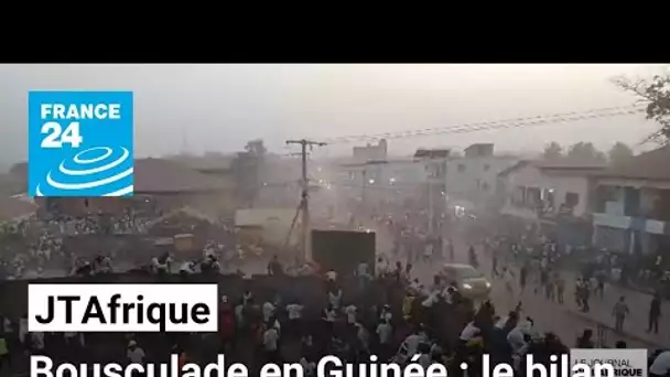 Bousculade en Guinée : le bilan pourrait être plus lourd • FRANCE 24