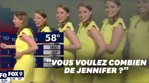 Surprise par un bug vidéo, cette présentatrice météo s'est bien amusée