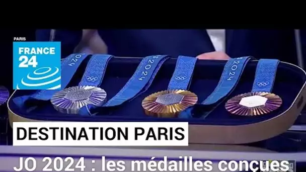 JO 2024 : les médailles des Jeux de Paris présentées sur France 24 • FRANCE 24