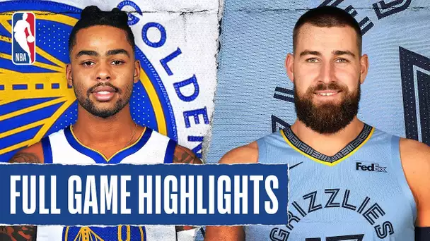 WARRIORS at GRIZZLIES | FULL GAME HIGHLIGHTS | January 12, 2020