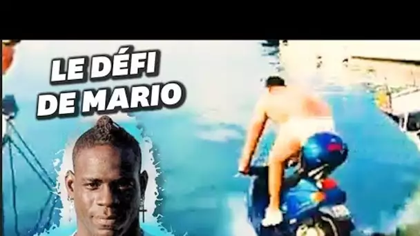 Un scooter à la mer: les vacances de Mario Balotelli n'ont rien de normal