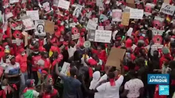 Grande manifestation au Ghana contre la vie chère • FRANCE 24