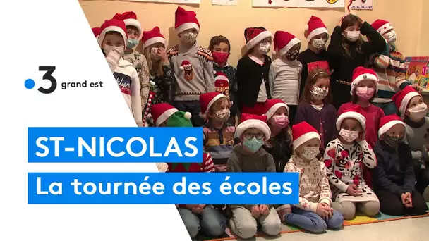 Saint-Nicolas : la tournée des écoles