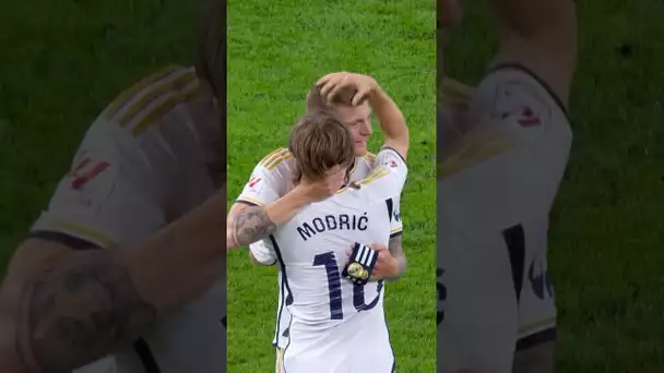 One last time. KROOS and MODRIC together 🥹🤝🏻