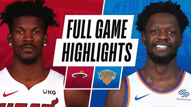 HEAT at KNICKS | FULL GAME HIGHLIGHTS | March 29, 2021