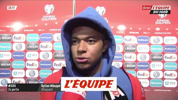 Mbappé «On a fait le travail» - Foot - Qualif. Euro