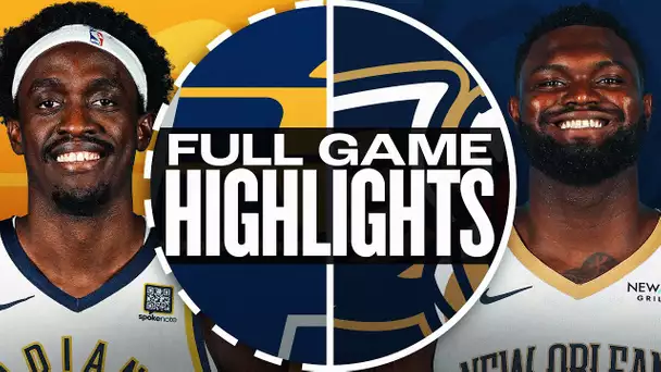 PACERS at PELICANS | FULL GAME HIGHLIGHTS | November 1, 2024