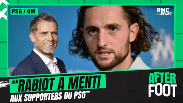 "Il a menti à tous les Parisiens", Riolo digère mal l'arrivée de Rabiot à l'OM