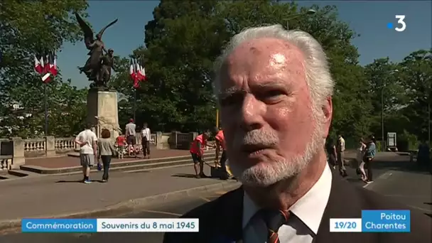 Témoignage. Denis Dérout lors des commémorations du 08 mai 2018