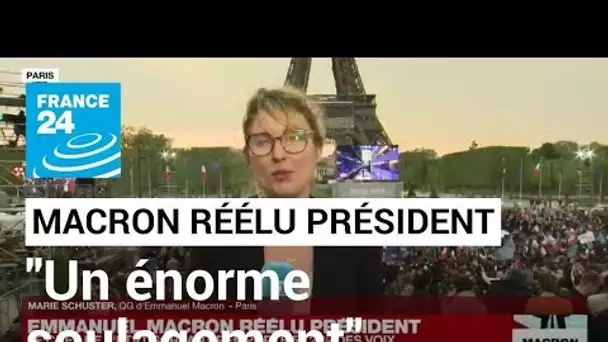 Macron réélu président : "un énorme soulagement pour les militants" • FRANCE 24