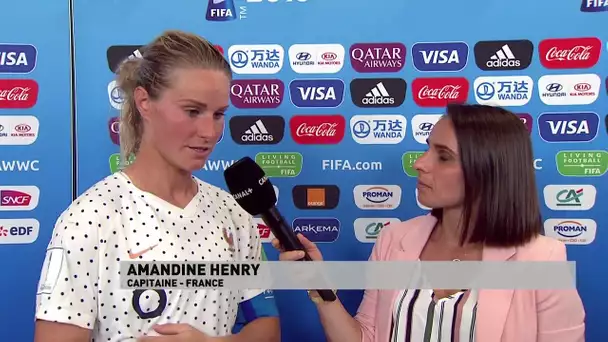 Amandine Henry : "C'est de la joie, c'est ouf !"