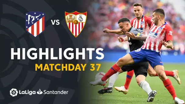 Resumen de Atletico Madrid vs Sevilla FC (1-1)