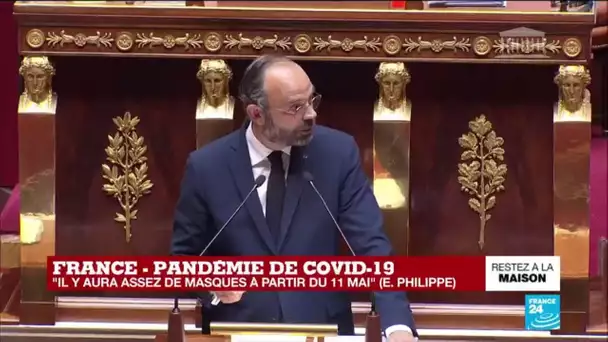 Coronavirus - Philippe devant l'Assemblée : "700 000 tests virologiques par semaine" dès le 11 mai