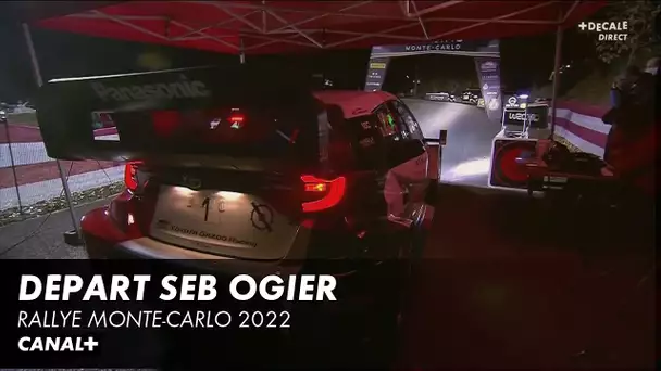 Départ Rallye Monte-Carlo 2022