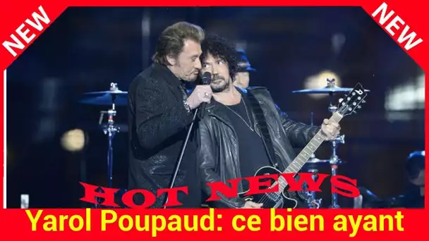 Yarol Poupaud: ce bien ayant appartenu à Johnny Hallyday qu’il échange pour la bonne cause