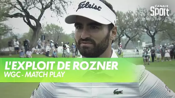 L'exploit de Rozner face à DeChambeau