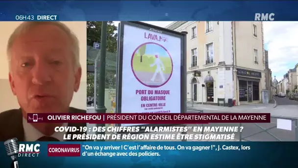 Covid-19 : la Mayenne "stigmatisée" par l'ARS avec des chiffres "alarmistes"?