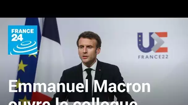 Forum des mondes méditerranéens : "Une nouvelle vision à bâtir", affirme Emmanuel  Macron