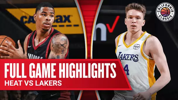 HEAT vs LAKERS | CALIFORNIA CLASSIC | FULL GAME HIGHLIGHTS