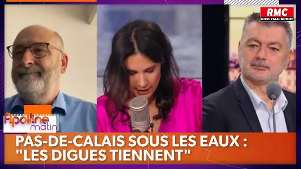 Les invités du jour - Pas-de-Calais sous les eaux : "Les digues tiennent"