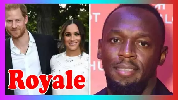 Usain Bolt révèle la rel@tion entre Meghan et Harry: ''Désolé, je ne peux pas venir à la fête''