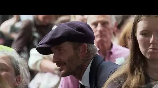 David Beckham a patienté plus de douze heures pour voir le cercueil de la reine