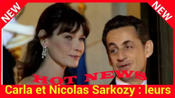 Carla et Nicolas Sarkozy : leurs rares confidences sur l’éducation de leurs enfants