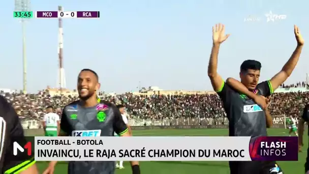 Botola Pro D1 "Inwi" : le Raja Casablanca sacré champion