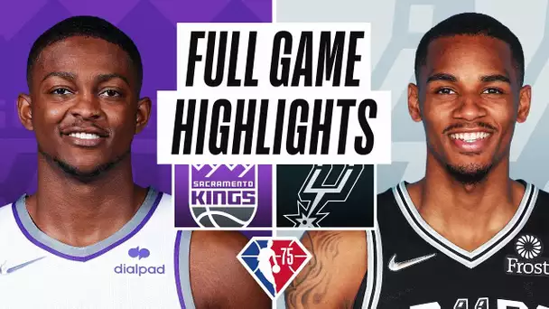 KINGS at SPURS | FULL GAME HIGHLIGHTS | November 10, 2021