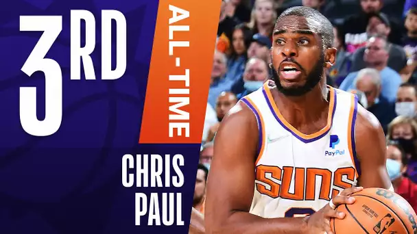 Chris Paul Passes Steve Nash For 3rd ALL-TIME in Assists! 🔥 (18 Total)