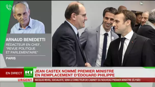 Jean Castex succède à Philippe : «Macron essaye de mettre un dispositif où il sera au centre du jeu»