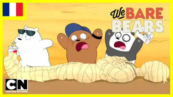 We Bare Bears en Français 🇫🇷 | La Malédiction de la Momie