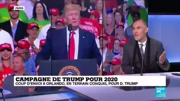 Campagne de Trump pour 2020 : "Quand on prend le même slogan c'est qu'on assume son bilan"