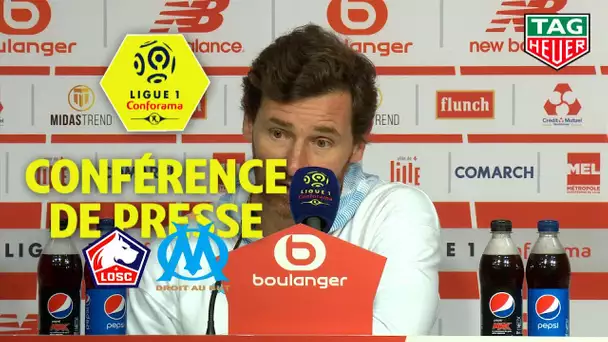 Conférence de presse LOSC - Olympique de Marseille (1-2) / 2019-20