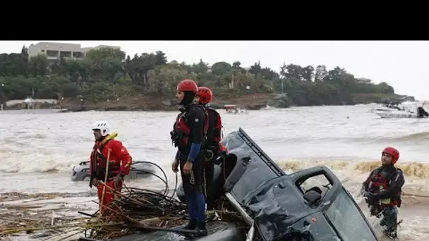 Grèce : des inondations en Crète font au moins deux morts