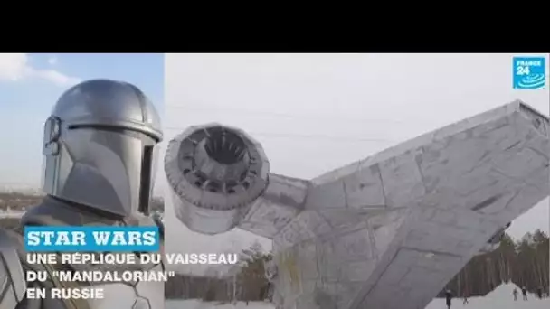 Des fans russes de Star Wars reproduisent une réplique du vaisseau du "Mandolorian"