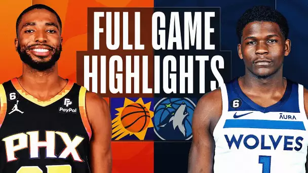 SUNS at TIMBERWOLVES | FULL GAME HIGHLIGHTS | January 13, 2023