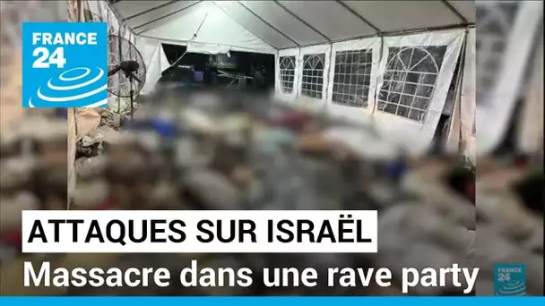 Attaque du Hamas sur Israël : jusqu'à 250 personnes massacrées dans une rave party • FRANCE 24