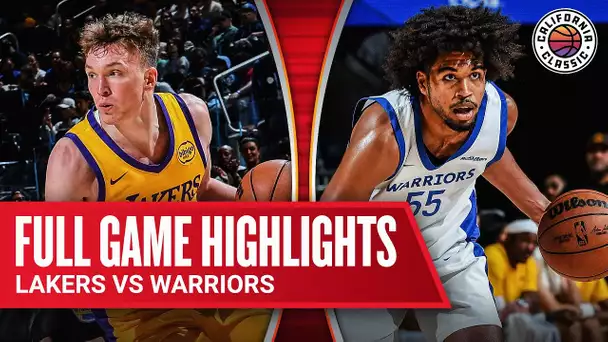 LAKERS vs WARRIORS | CALIFORNIA CLASSIC | FULL GAME HIGHLIGHTS