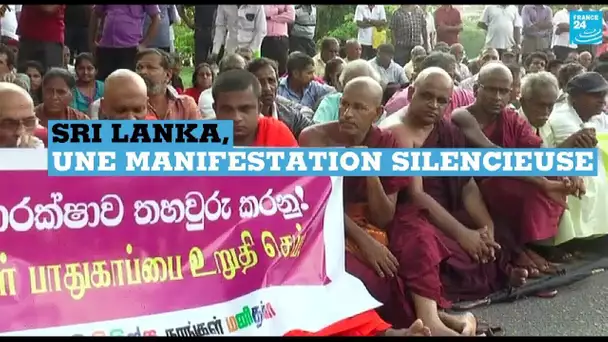 Au Sri Lanka, manifestation contre les émeutes antimusulmanes