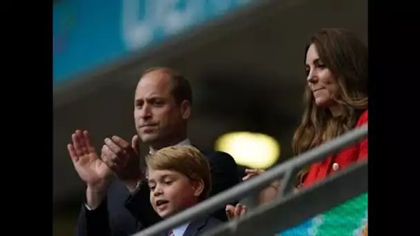 Finale de l'Euro 2021 : le prince George fou de joie au 1er but de l'Angleterre