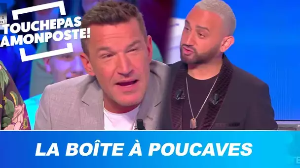 La boîte à poucaves : Benjamin Castaldi révèle encore un dossier sur Cyril Hanouna