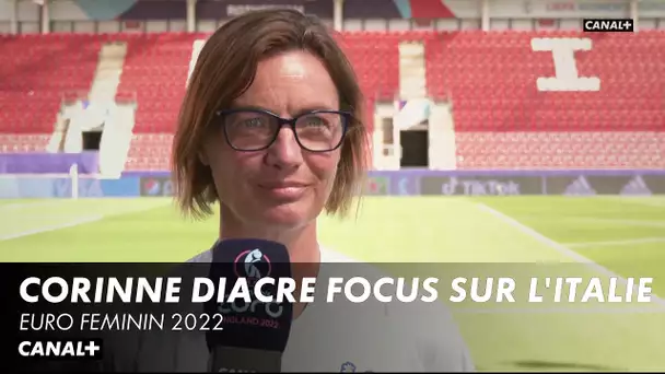 Corinne Diacre concentrée sur l'Italie - Euro Féminin 2022