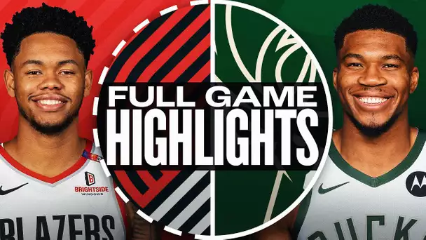 TRAIL BLAZERS at BUCKS | FULL GAME HIGHLIGHTS | January 4, 2025