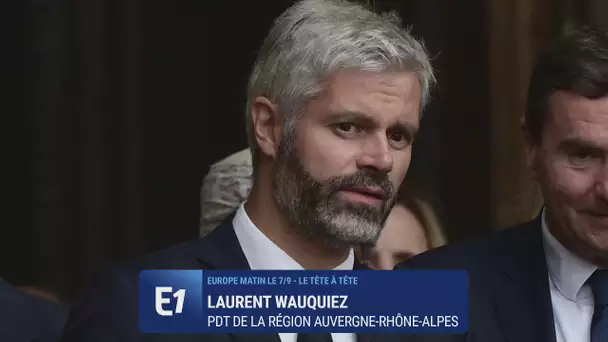 Laurent Wauquiez attend "un discours de vérité" de la part du gouvernement ce soir