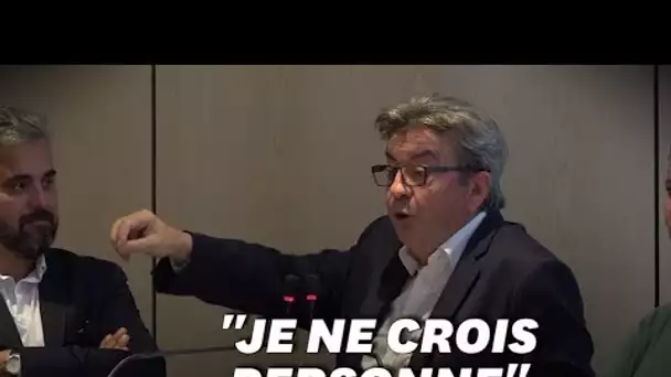 Jean-Luc Mélenchon compare Richard Ferrand à "Quasimodo au pilori"