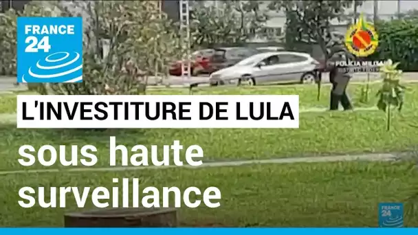 Au Brésil, l'investiture de Lula, un événement sous haute surveillance policière • FRANCE 24